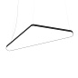 ART-S-TRIANGLE R FLEX LED светильник подвесной треугольник с закругленными краями (сплошная засветка)   -  Подвесные светильники 